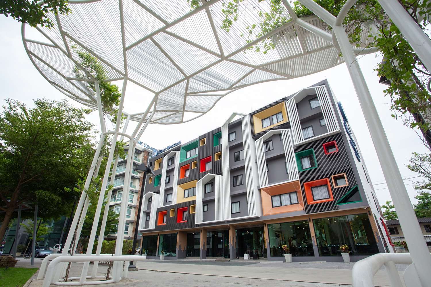 Prime Square Hotel Chiang Mai Exterior foto